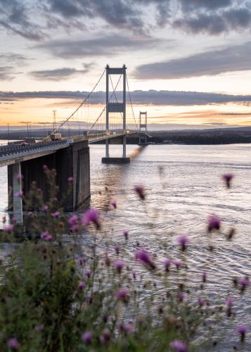 Severn bridge, Angleterre