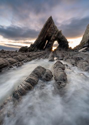Blackchurch rock, Angleterre